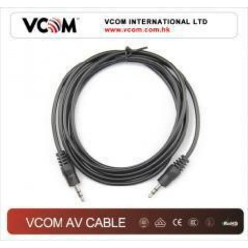 Кабель VCOM VAV7175-1.5M стерео, аудио, 3,5мм jack/jack