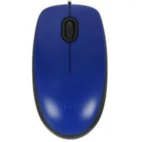 Мышь проводная Logitech Mouse M110 SILENT [910-005500] синий