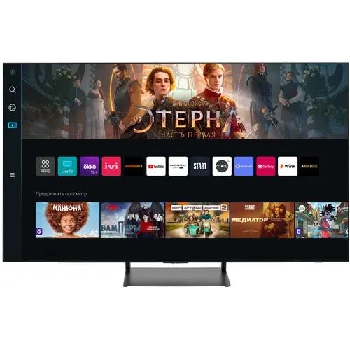 55" (138 см) OLED-телевизор Samsung QE55S90CAUXCE черный