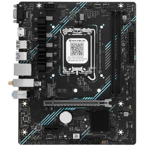 Материнская плата MAXSUN H610 666 WIFI6 D5