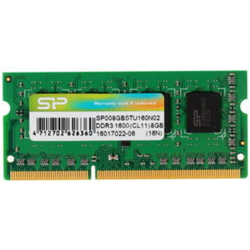 Оперативная память SODIMM Silicon Power [SP008GBSTU160N02] 8 ГБ