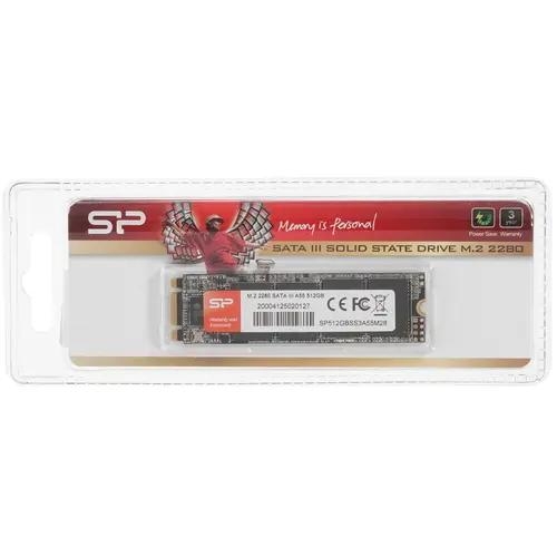 512 ГБ M.2 SATA накопитель Silicon Power A55 [SP512GBSS3A55M28]