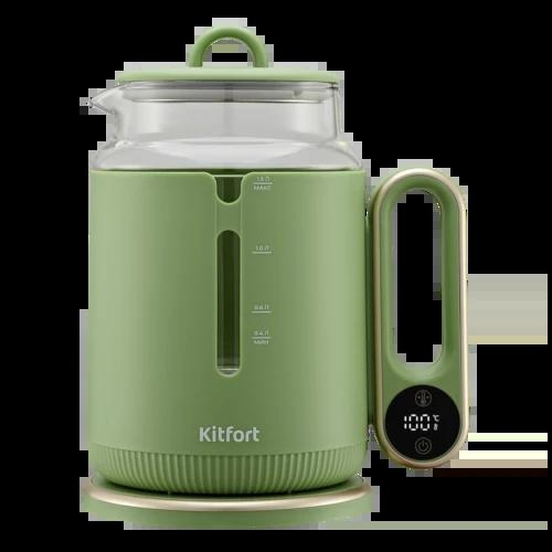Электрочайник Kitfort КТ-6751 зеленый