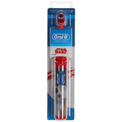 Электрическая зубная щетка Braun Oral-B Star Wars DB3010 красный, синий
