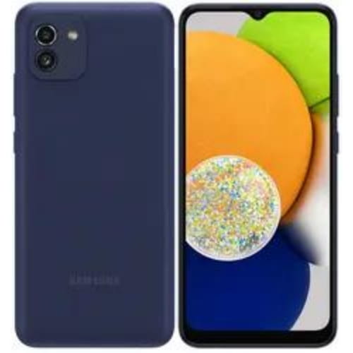 6.5" Смартфон Samsung Galaxy A03 32 ГБ синий