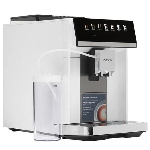 Кофемашина автоматическая DEXP DAM-157AG белый