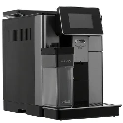 Кофемашина автоматическая Delonghi ECAM 610.75.MB серебристый