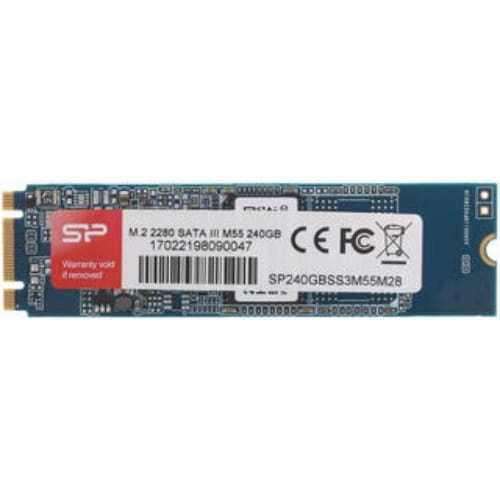 240 ГБ SSD M.2 накопитель Silicon Power M55 [SP240GBSS3M55M28]