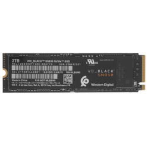 2000 ГБ SSD M.2 накопитель WD Black SN850 [WDS200T1X0E]