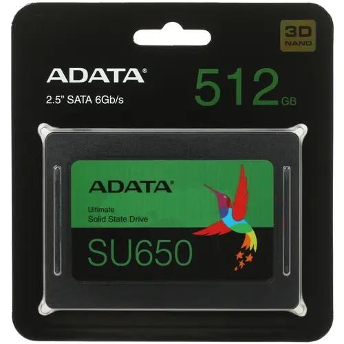 512 ГБ 2.5" SATA накопитель ADATA SU650 [ASU650SS-512GT-R]