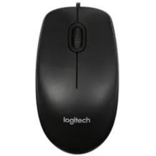 Мышь проводная Logitech B100 [910-005547] черный