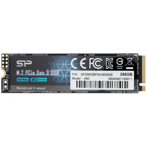 256 ГБ M.2 NVMe накопитель Silicon Power P34A60 [SP256GBP34A60M28]