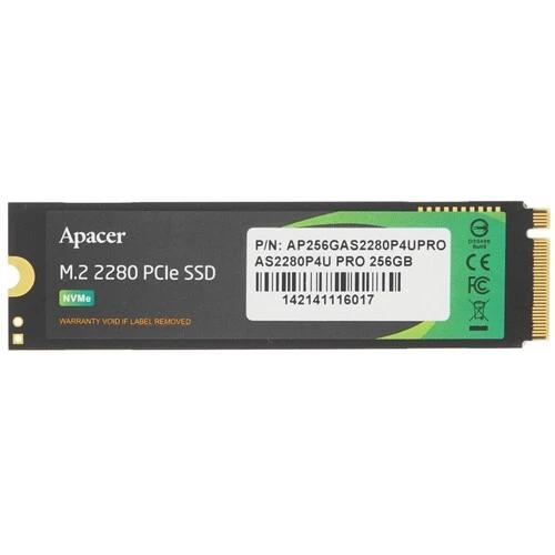 256 ГБ M.2 NVMe накопитель Apacer AS2280P4U PRO [AP256GAS2280P4UPRO-1]