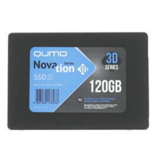 120 ГБ 2.5" SATA накопитель QUMO Novation 3D [Q3DT-120GAEN OEM]