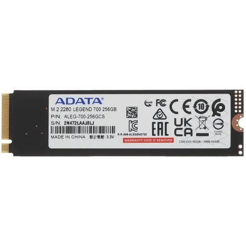 256 ГБ M.2 NVMe накопитель ADATA LEGEND 700 [ALEG-700-256GCS]