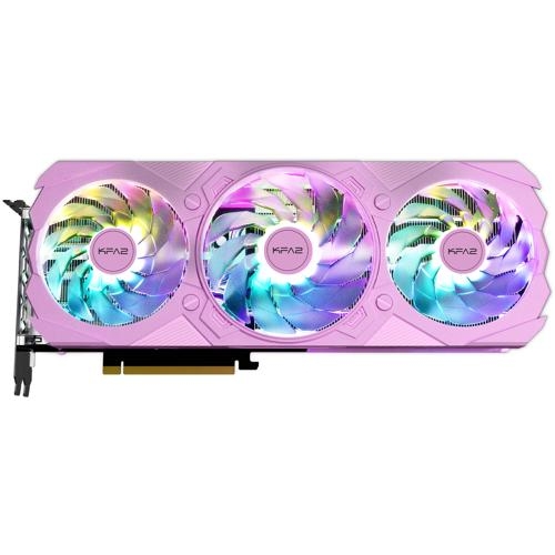 Видеокарта KFA2 GeForce RTX 4070 X 3FAN Pink [47NOM7MD7LKK]