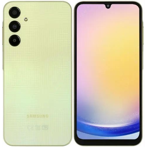 6.5" Смартфон Samsung Galaxy A25 256 ГБ желтый