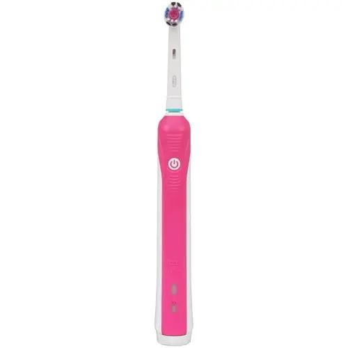 Электрическая зубная щетка Braun Oral-B Pro 750 D16.513.UX белый, розовый