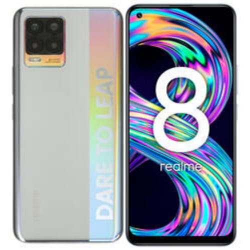 6.4" Смартфон realme 8 128 ГБ серебристый