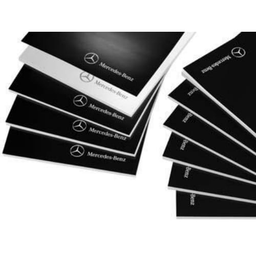 Блокнот Mercedes-Benz Writing Pad, Black, B66956279