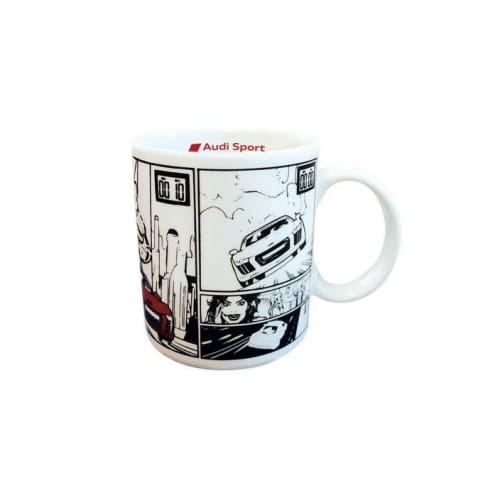 Фарфоровая кружка Audi Sport Porcelain Mug, R8 Comic Series, 3291700500