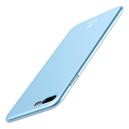 Накладка Baseus для iPhone 7, пластик, светло-синий