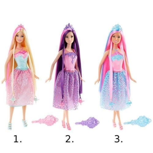 Mattel Barbie DKB56 Барби Куклы-принцессы с длинными волосами