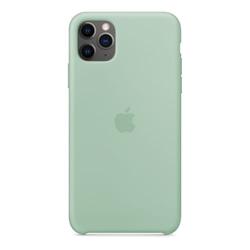 Чехол-накладка силиконовый Silicone Case для iPhone 11 Pro Max (6.5") нежная мята 17466