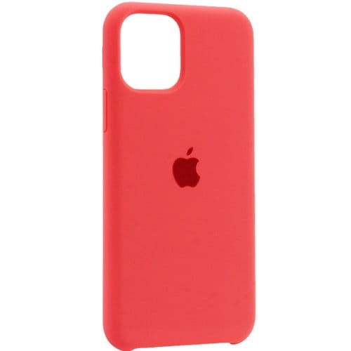 Чехол-накладка силиконовый Silicone Case для iPhone 11 Pro Max (6.5") коралловый 17460