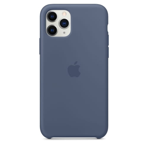 Чехол-накладка силиконовый Silicone Case для iPhone 11 Pro Max (6.5") темно-синий 17457
