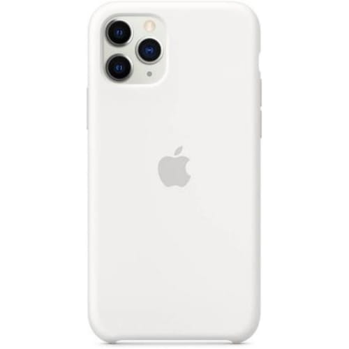 Чехол-накладка силиконовый Silicone Case для iPhone 11 Pro Max (6.5") белый 17449