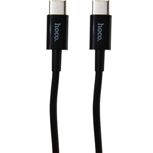 USB дата-кабель HOCO X23 Skilled Type-C to Type-C (3А) (1.0м) черный