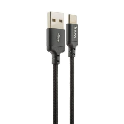 USB дата-кабель Hoco X14 Times speed USB Type-C (2.0 м) Черный, 02556