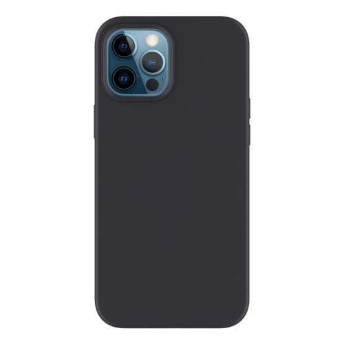 Чехол-накладка силикон Deppa Soft Silicone Case D-87769 для iPhone 12 Pro Max (6.7") Черный
