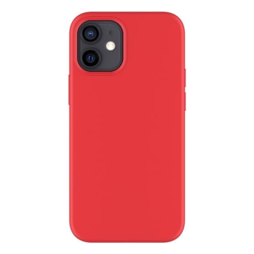 Чехол-накладка силикон Deppa Soft Silicone Case D-87774 для iPhone 12 mini (5.4") Красный