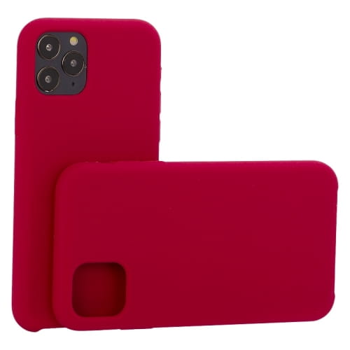 Накладка силиконовая MItrifON для iPhone 11 Pro (5.8") без логотипа Raspberry Малиновый №36, 20217