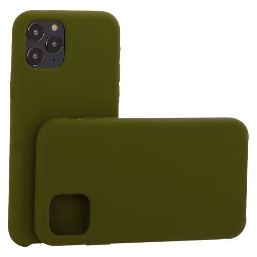 Накладка силиконовая MItrifON для iPhone 11 Pro (5.8") без логотипа Marsh Болотный №48, 20215