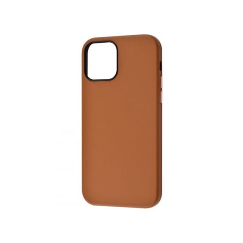 Чехол-накладка кожаный TOTU Emperor Series Leather Case для iPhone 12/ 12 Pro 2020 (6.1") Коричневый, 18738
