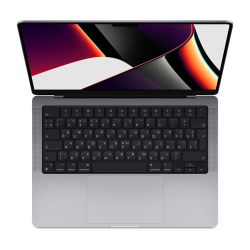 Ноутбук 14" Apple MacBook Pro (2021) MKGP3RU/A, Apple M1 Pro, 16Gb, 512GB SSD - серый космос (space grey)