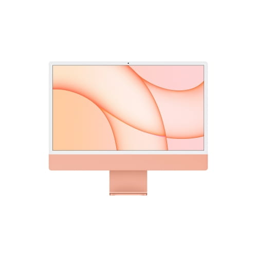 Моноблок 24" Apple iMac (2021) MGPR3, Apple M1 8-Core, 8Gb, 256GB, оранжевый (orange)