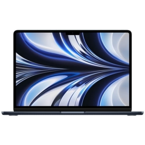 Ноутбук 13" Apple MacBook Air (2022) MLY33, Apple M2, 8Gb, SSD 256GB, темная ночь (midnight) (Гравировка русской клавиатуры)