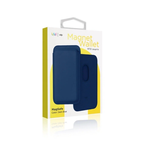 Картхолдер "vlp" Magnet Wallet с MagSafe, темно-синий, 1011002