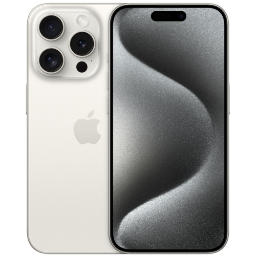 Apple iPhone 15 Pro dual-SIM 128 ГБ, «титановый белый»