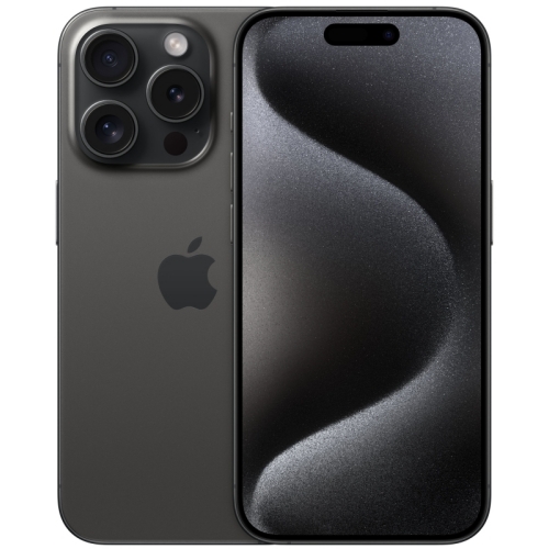 Apple iPhone 15 Pro dual-SIM 1 ТБ, «титановый чёрный»