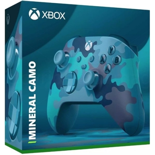 Геймпад беспроводной Microsoft Xbox Wireless Controller (Mineral Camo) голубой