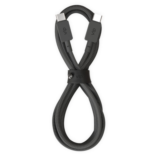 Дата-кабель “vlp” Nylon Cable USB C – USB C 100W 1.2м 1031022