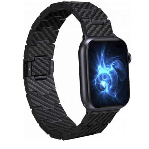 Карбоновый браслет Pitaka для Apple Watch Series 9-1, SE и Ultra 2 / Ultra