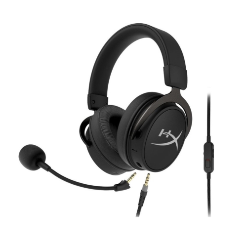 Наушники беспроводные HyperX Cloud MIX (HX-HSCAM-GM) [охватывающие, закрытые, микр., BT,, черный]