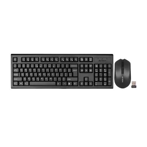 Клавиатура+мышь беспроводная A4Tech Fstyler 3000NS черный
