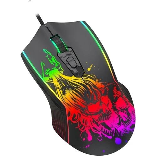 Мышь проводная PANTEON MS81 [PANTEONMS81Black(108)] черный